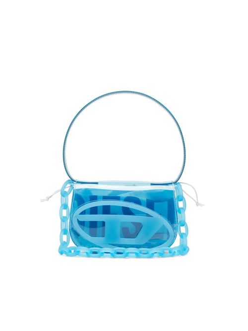 Borsa a spalla iconica in tpu trasparente Diesel | X08396 P8763T6227